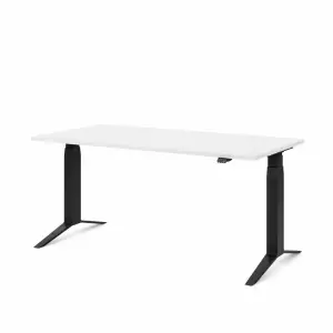 Höhenverstellbarer Schreibtisch® Ecolift , Weiß